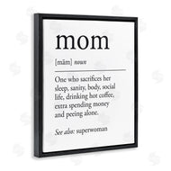 Lettered and Lined | Mom Definition Love & Sacrifice