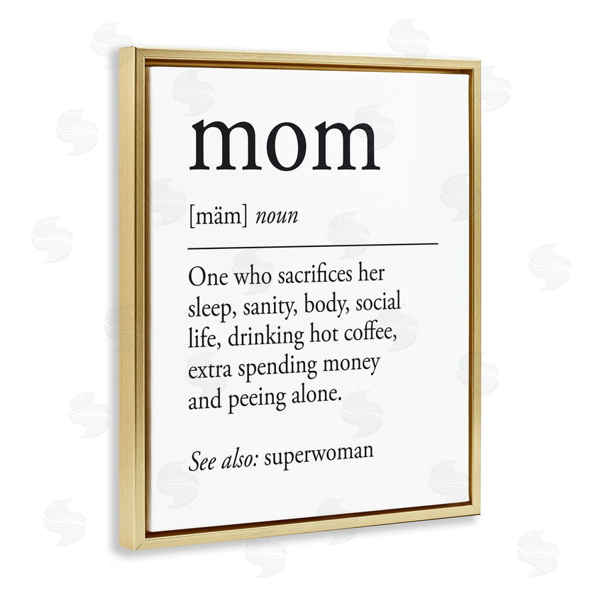 Lettered and Lined | Mom Definition Love & Sacrifice