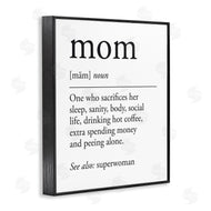 Lettered and Lined | Mom Definition Love & Sacrifice