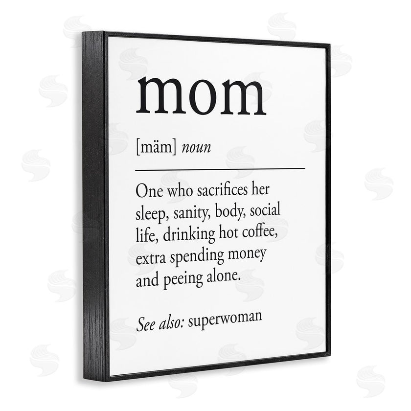 Lettered and Lined | Mom Definition Love & Sacrifice