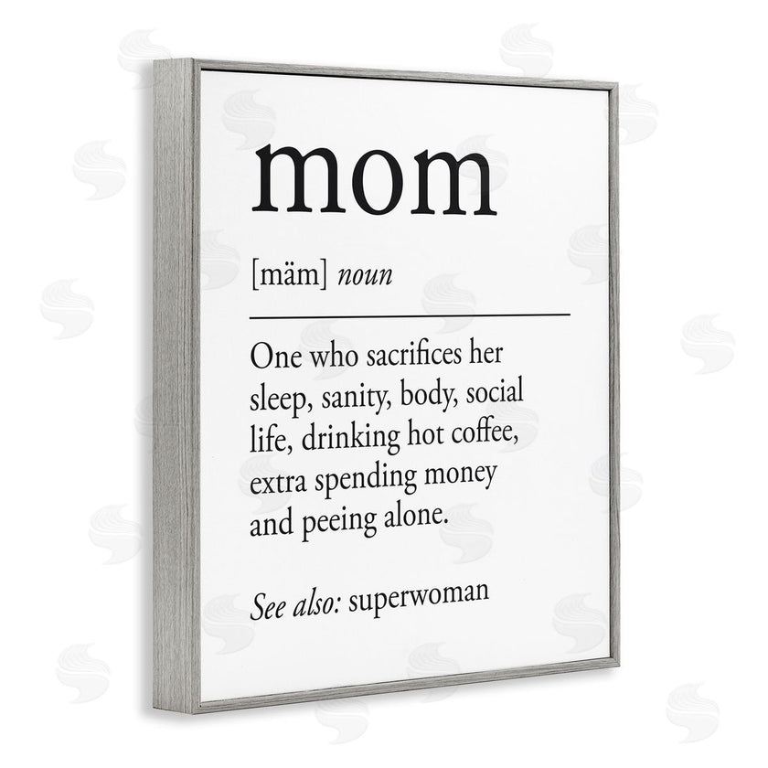 Lettered and Lined | Mom Definition Love & Sacrifice