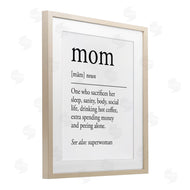 Lettered and Lined | Mom Definition Love & Sacrifice