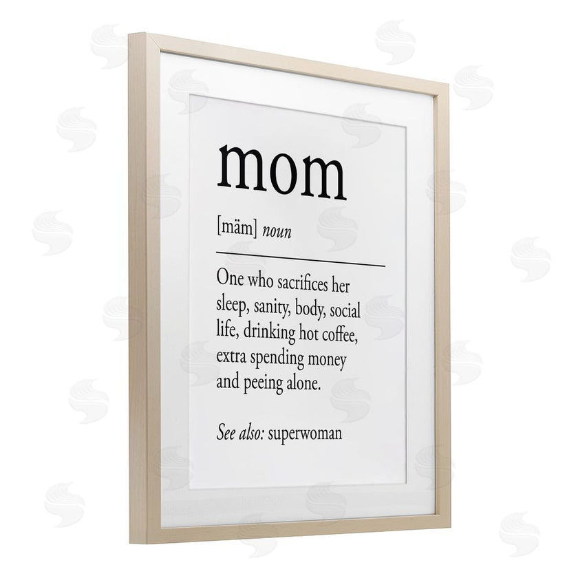Lettered and Lined | Mom Definition Love & Sacrifice