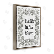 Lettered and Lined | Vintage Life In Full Bloom