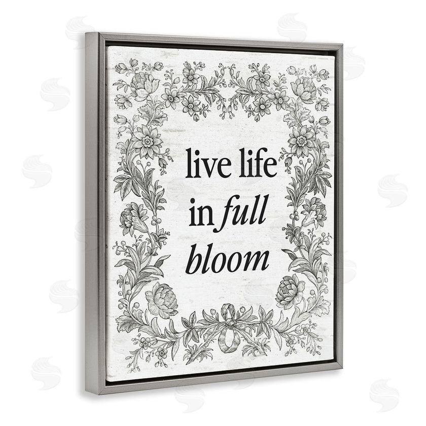 Lettered and Lined | Vintage Life In Full Bloom