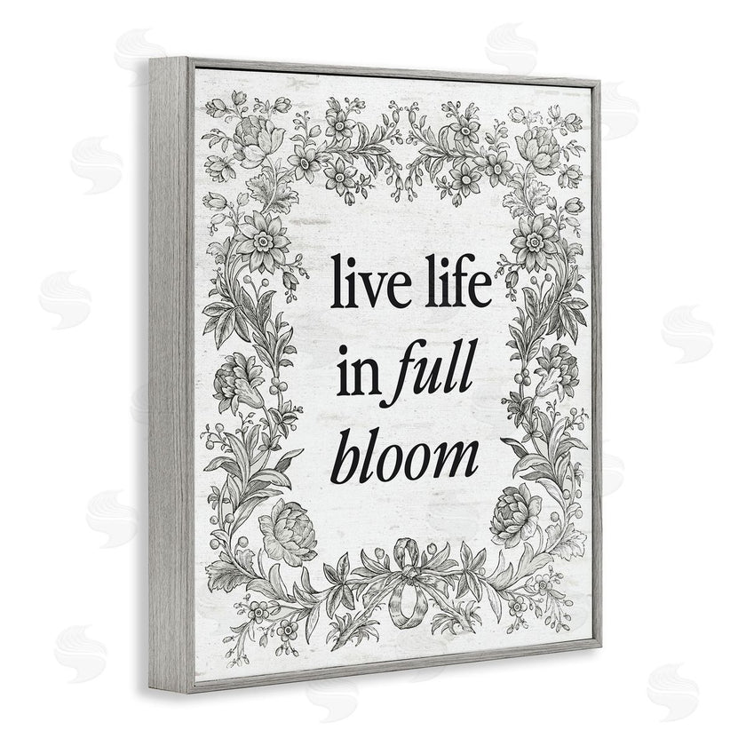 Lettered and Lined | Vintage Life In Full Bloom