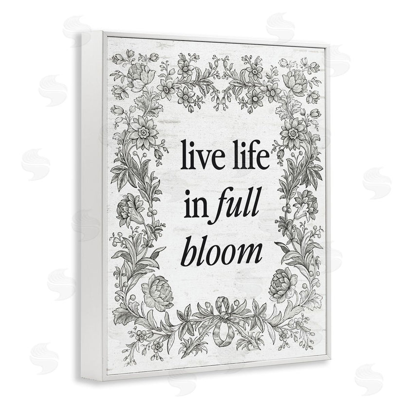 Lettered and Lined | Vintage Life In Full Bloom