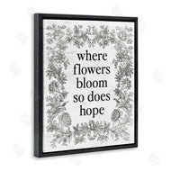 Lettered and Lined | Hope Blooms Vintage Border