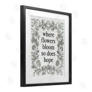 Lettered and Lined | Hope Blooms Vintage Border