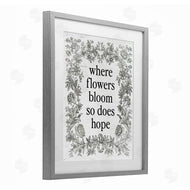 Lettered and Lined | Hope Blooms Vintage Border