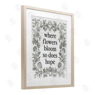 Lettered and Lined | Hope Blooms Vintage Border