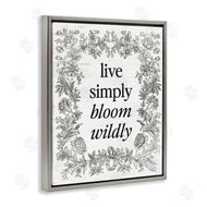 Lettered and Lined | Bloom Wildly Vintage Border