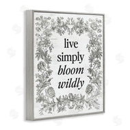Lettered and Lined | Bloom Wildly Vintage Border