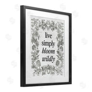 Lettered and Lined | Bloom Wildly Vintage Border