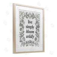 Lettered and Lined | Bloom Wildly Vintage Border