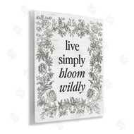 Lettered and Lined | Bloom Wildly Vintage Border