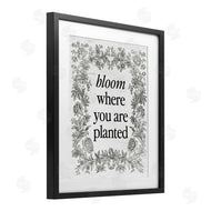 Lettered and Lined | Inspiring Bloom with Vintage Border