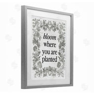 Lettered and Lined | Inspiring Bloom with Vintage Border