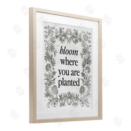 Lettered and Lined | Inspiring Bloom with Vintage Border