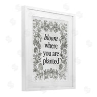 Lettered and Lined | Inspiring Bloom with Vintage Border