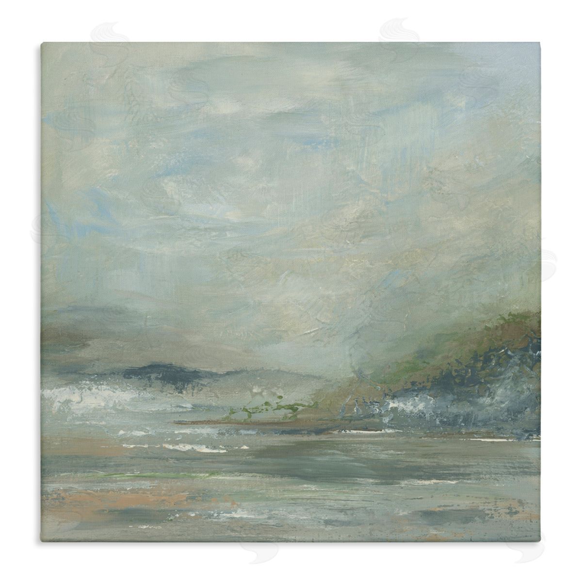 Kristen Dalpiaz Soft Earth Hidden Horizon Canvas Wall Art Print