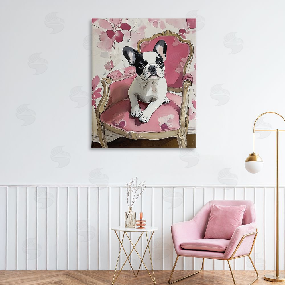 Annabelle Hall Sweetest Dog Perched Printed Wall Art in Room