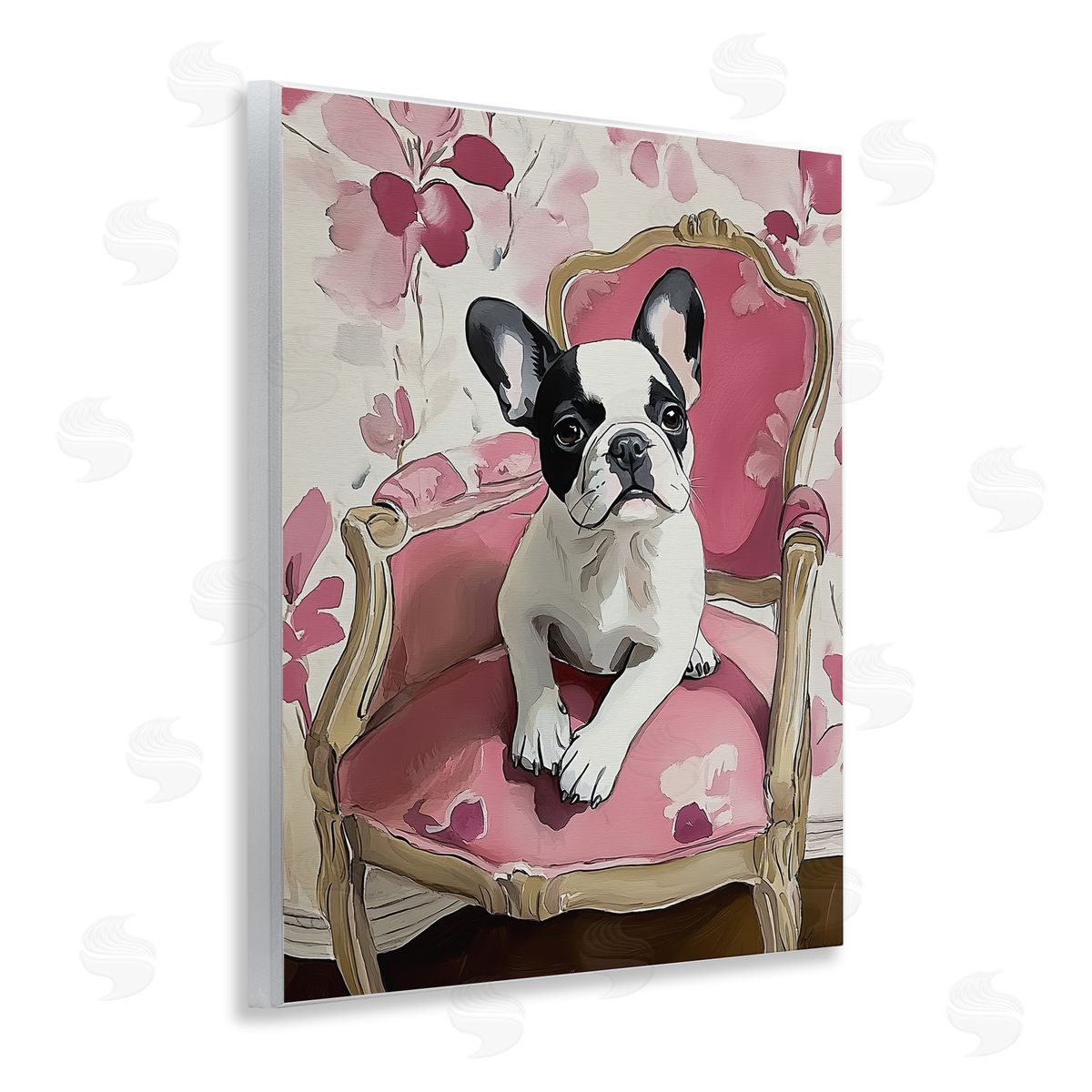 Annabelle Hall Sweetest Dog Perched Wall Plaque Art Print