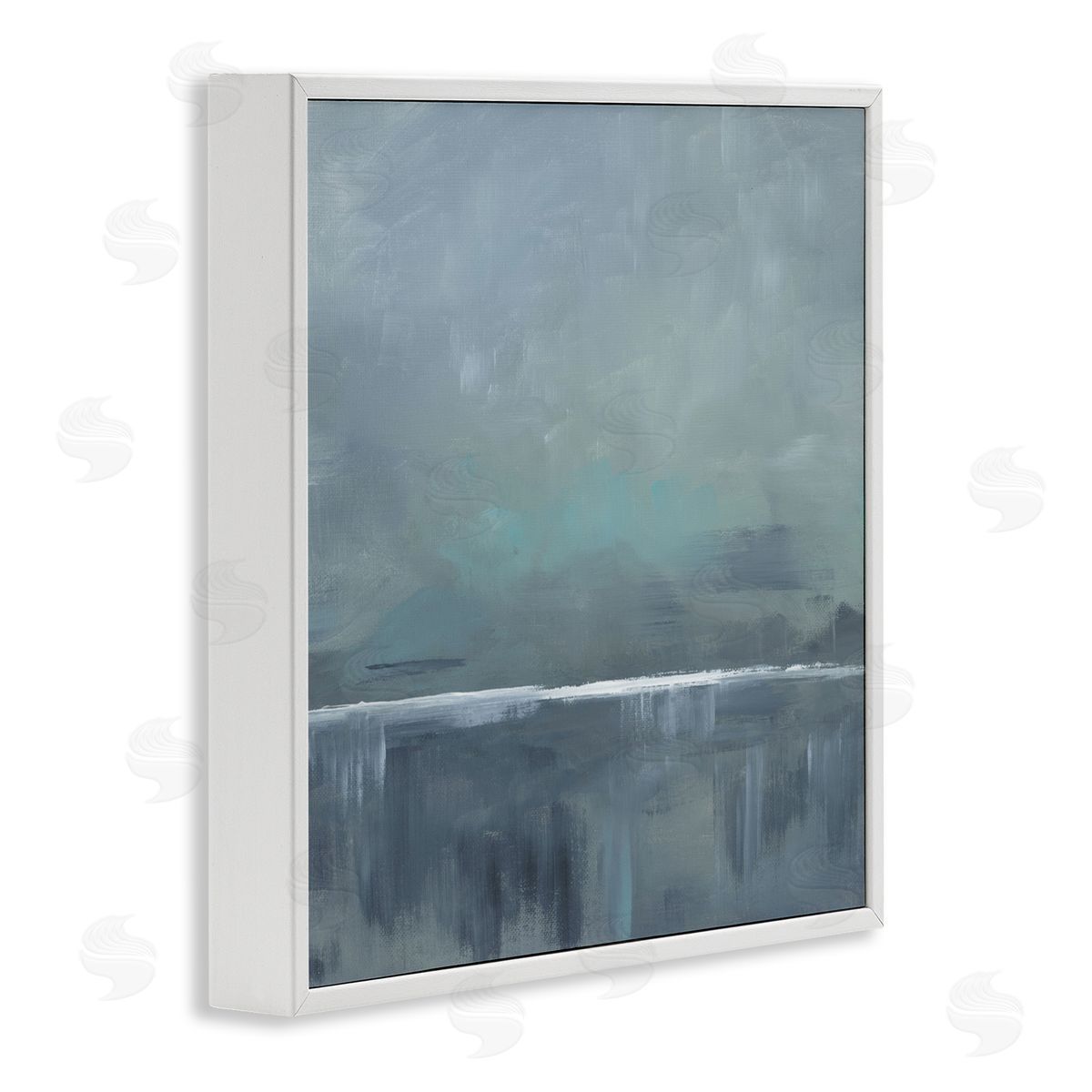 Kristen Dalpiaz Land And Sea Horizon White Frame Giclee Art Print