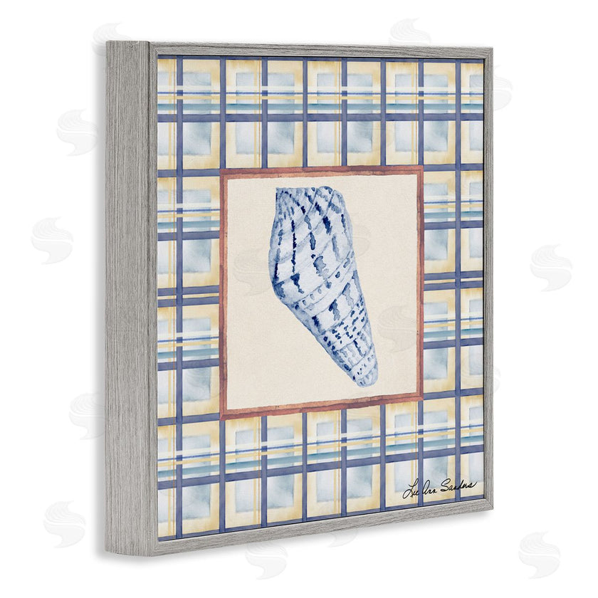 Lee Ann Sanders | Sea Treasures on Plaid
