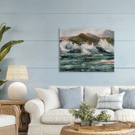 Patricia Reynolds | Wild Coast with Turbulent Waves