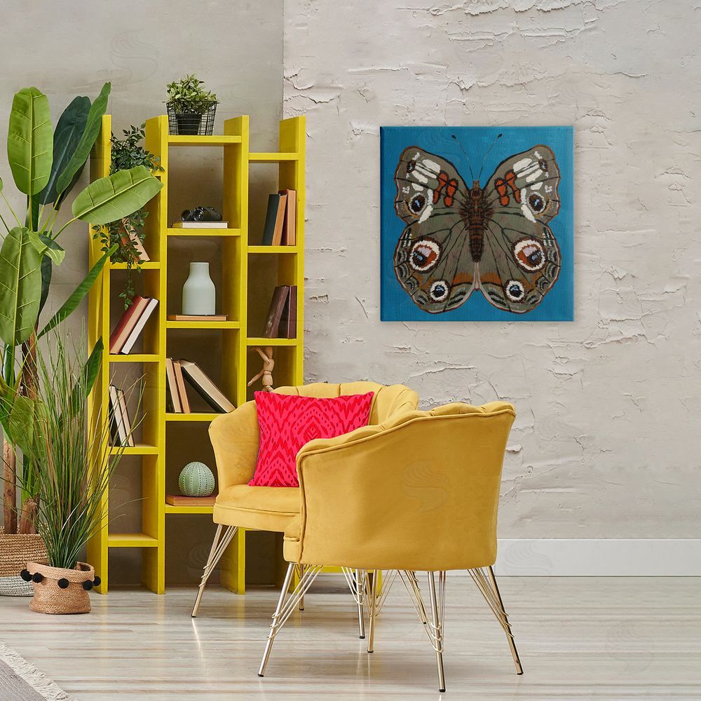 Kara Keller Designs Buckeye Butterfly Symmetry Printed Wall Art in Room