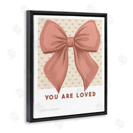 Courtney Haley | Coral Bow You Are Loved