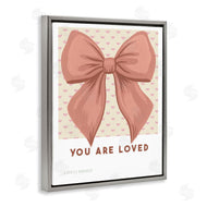 Courtney Haley | Coral Bow You Are Loved