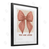 Courtney Haley | Coral Bow You Are Loved