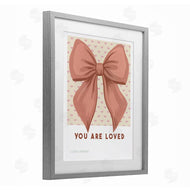 Courtney Haley | Coral Bow You Are Loved