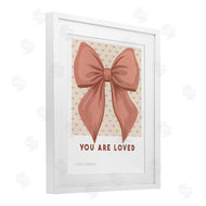 Courtney Haley | Coral Bow You Are Loved