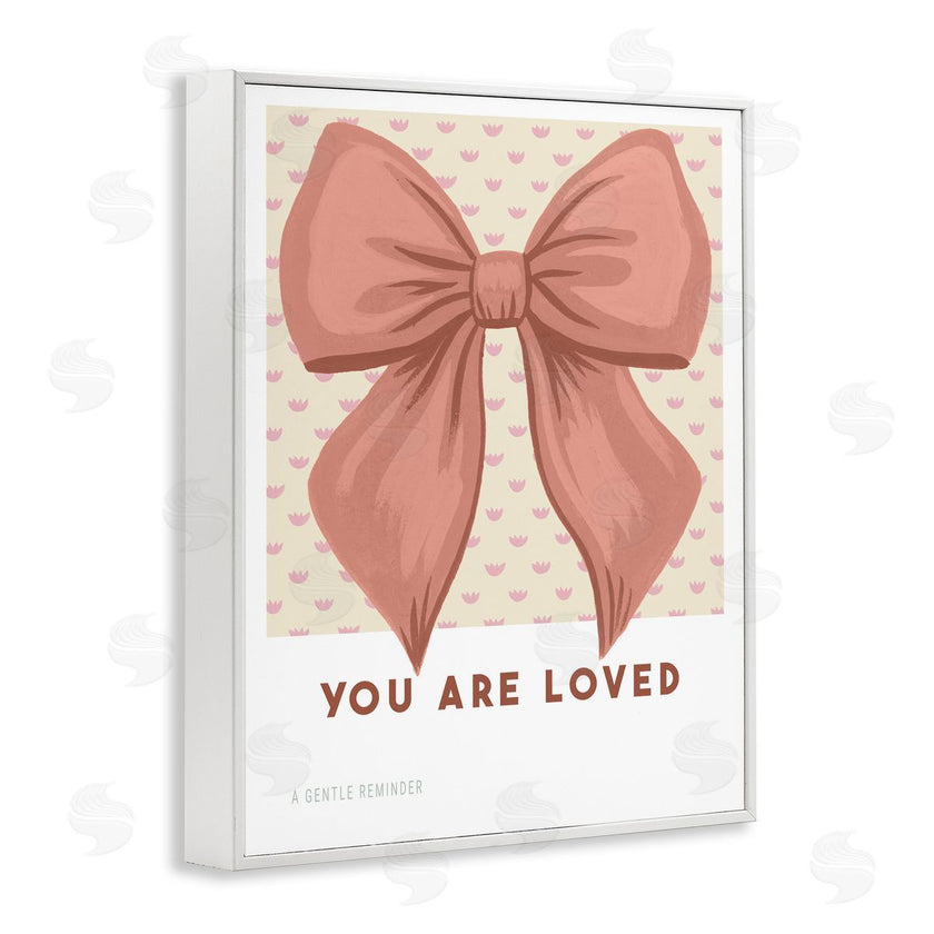Courtney Haley | Coral Bow You Are Loved