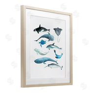 Evelyn Coleman | Underwater Creatures in Blues