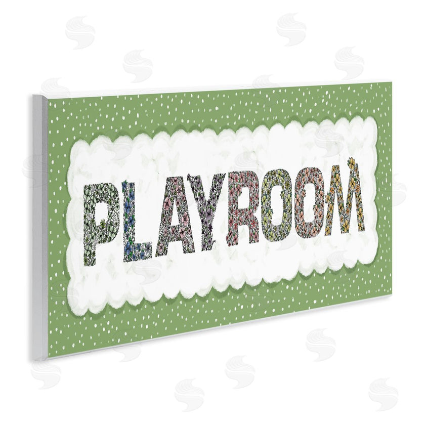 Jennifer Stith | Playroom with Green Border