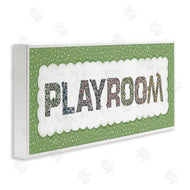 Jennifer Stith | Playroom with Green Border