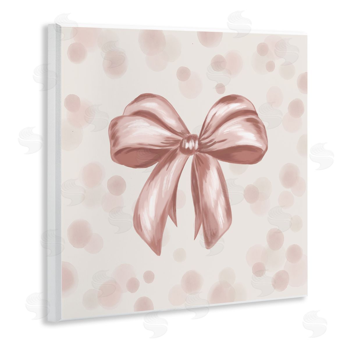 Kristen Dalpiaz Subtle Sweetest Bow Wall Plaque Art Print