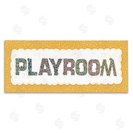 Jennifer Stith | Play Room with Yellow Border