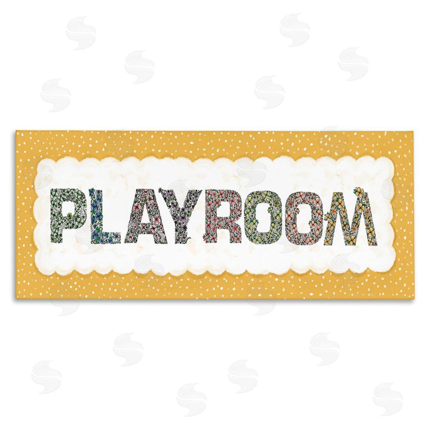 Jennifer Stith | Play Room with Yellow Border