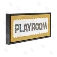 Jennifer Stith | Play Room with Yellow Border