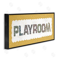 Jennifer Stith | Play Room with Yellow Border