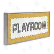Jennifer Stith | Play Room with Yellow Border