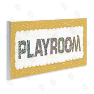 Jennifer Stith | Play Room with Yellow Border