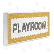 Jennifer Stith | Play Room with Yellow Border