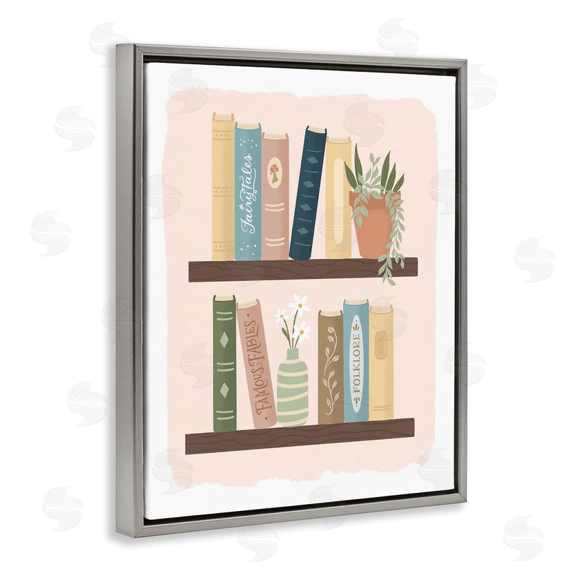Sandra Picco | Minimal Bookshelves with Plant