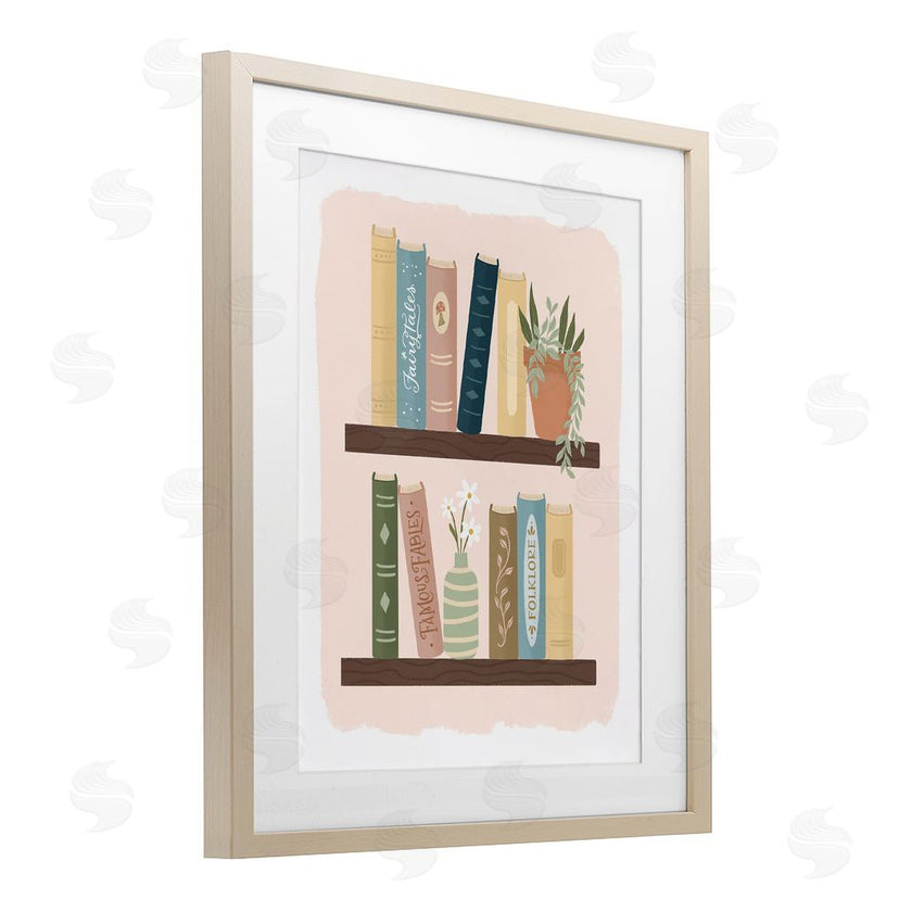 Sandra Picco | Minimal Bookshelves with Plant